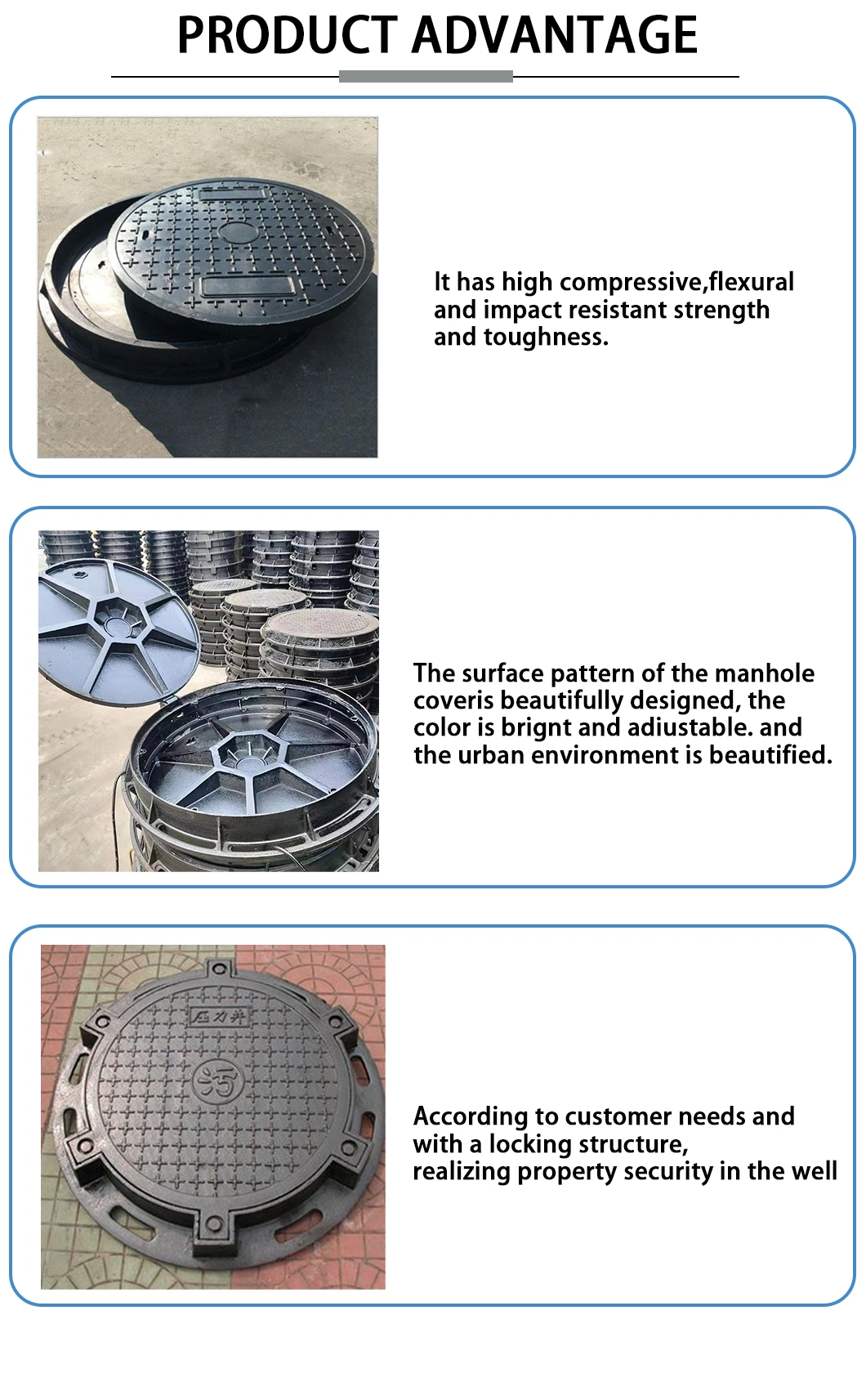 Sample Processing of Rainwater Inlet Grate Flat Grate Type Circular Grate