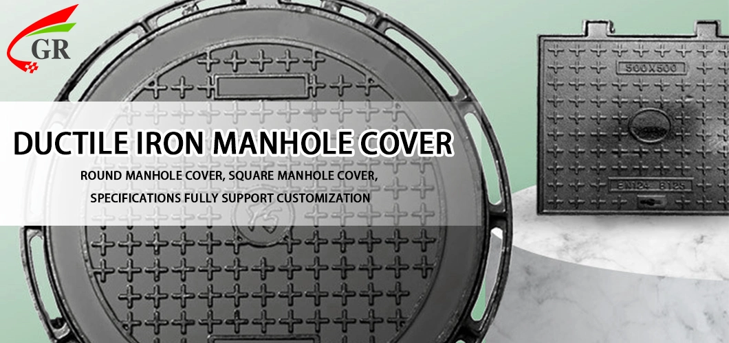 New Arrival En124 D400 Sewer Drain Lid Ductile Iron Manhole Cover Grate